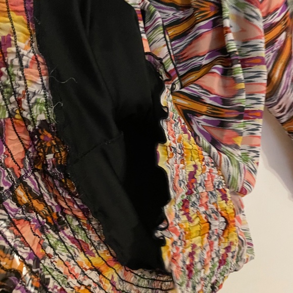 New Directions Blouse Bright Colors - Picture 4 of 11